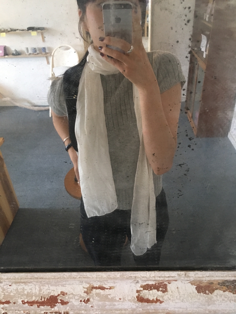 FW CASH Half sleeve Knit TOP (2COLOR)