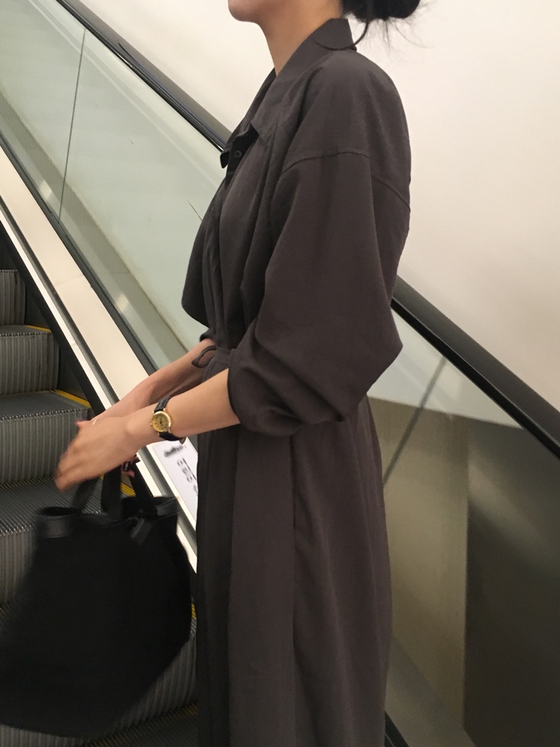FW Robe Trench Shirt OPS (2COLOR)