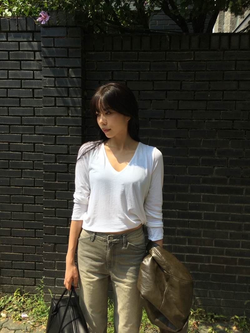 26FW MILD COTTON DEEP T-shirt (4COLOR)