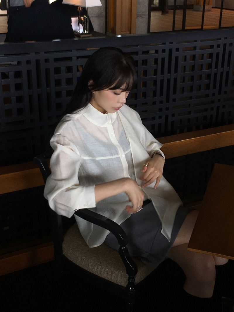 26FW WOOL CARVE H- SKIRT (2COLOR)