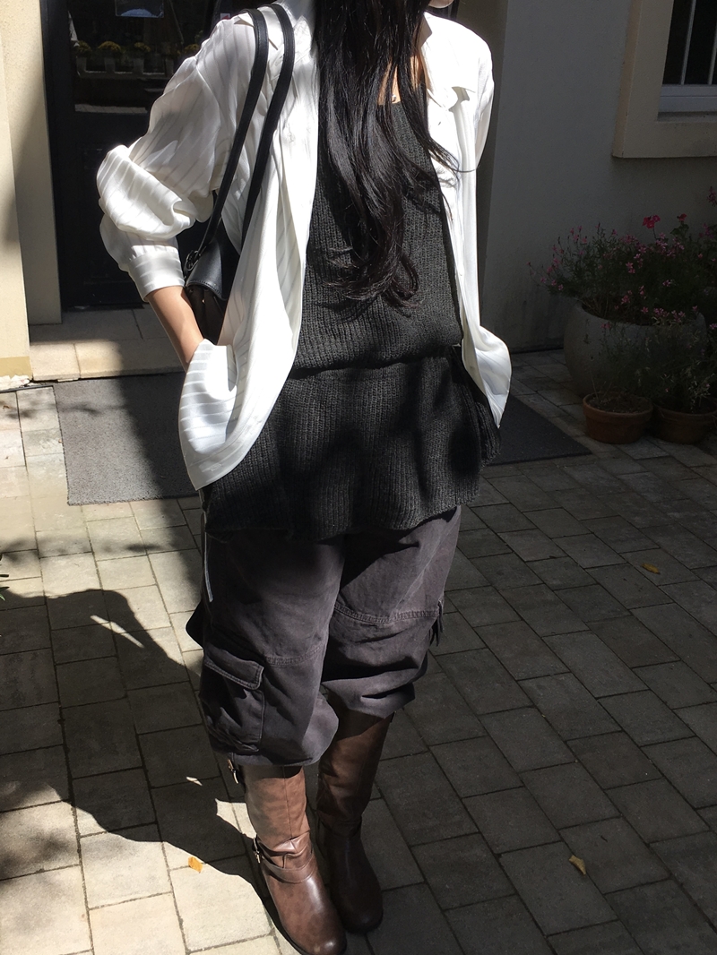 26FW STAIN ST WRAP SHIRT (2COLOR)