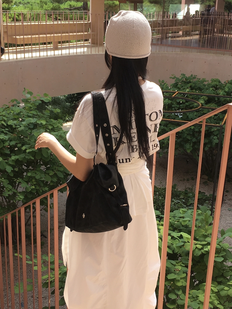 Summer Pumpkin shirring SK (2COLOR)