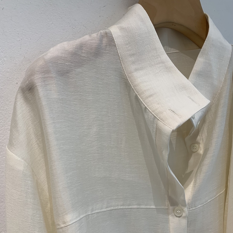 26FW Liebe SHAWL WRAP BLOUSE (3COLOR)