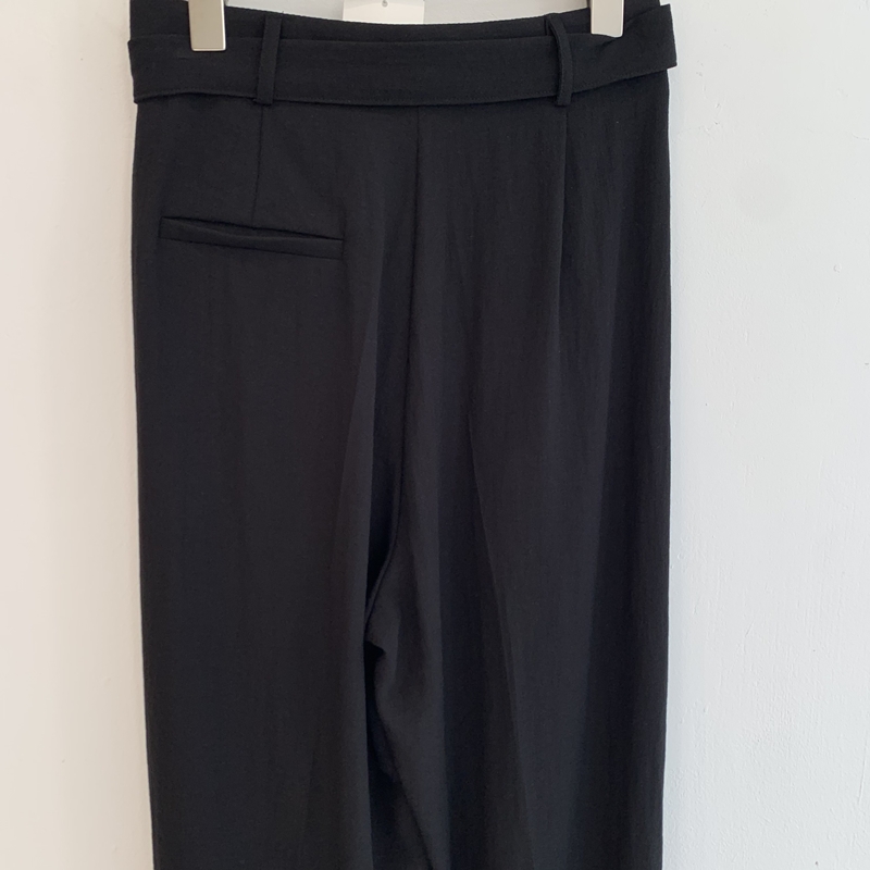 Linen BELT pintuck slacks