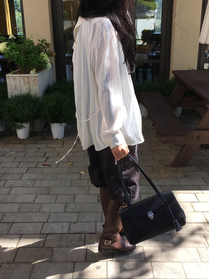 26FW STAIN ST WRAP SHIRT (2COLOR)