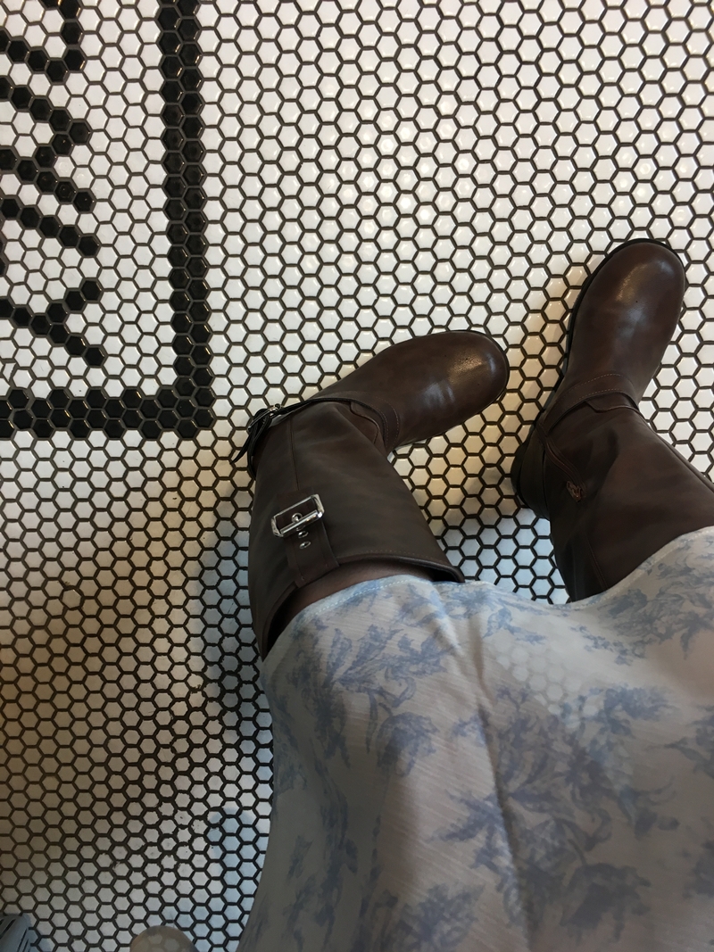 26FW BUCKLE LONG BOOTS(2COLOR)