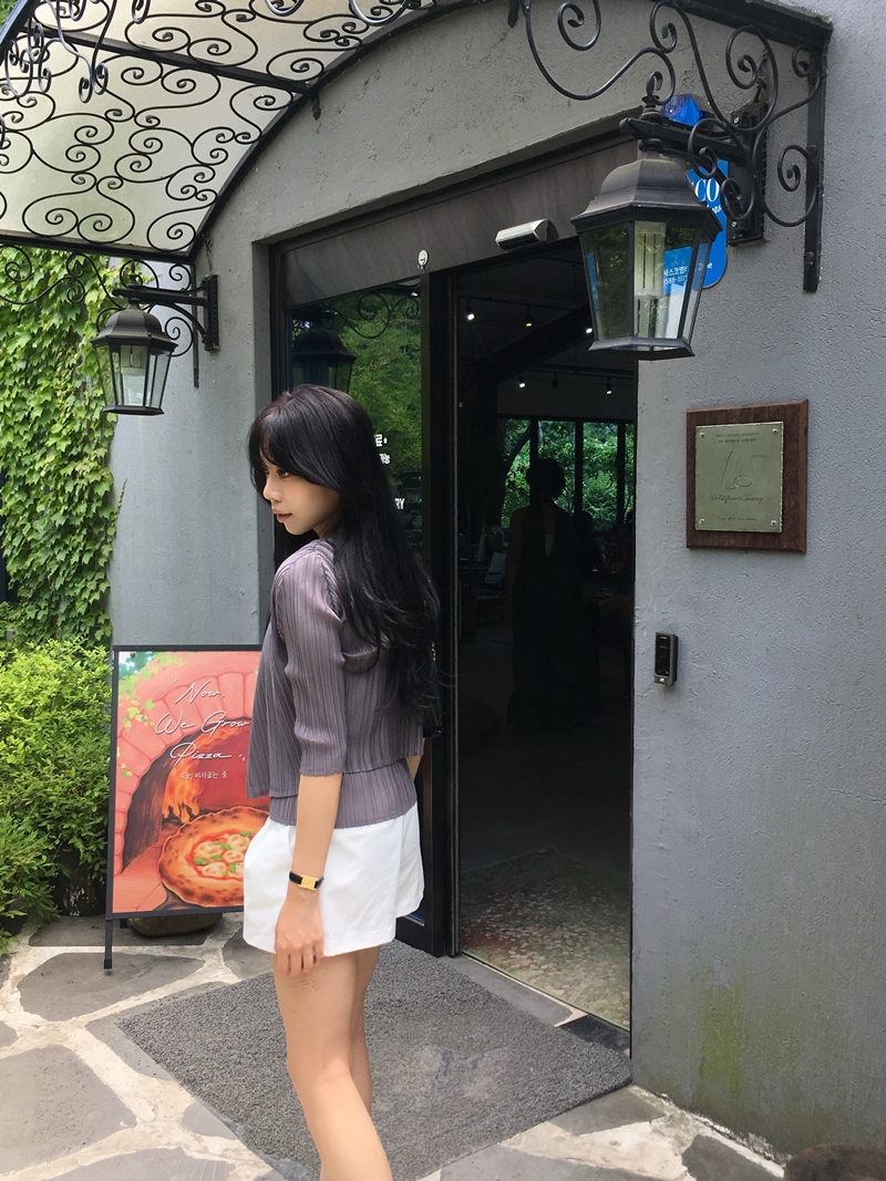 Rumie Pleats sleeveless *premium (3COLOR)