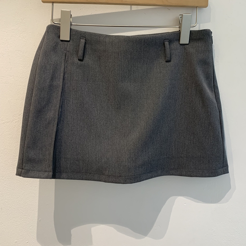 FW CITY SLIT SKIRT PT (2COLOR)