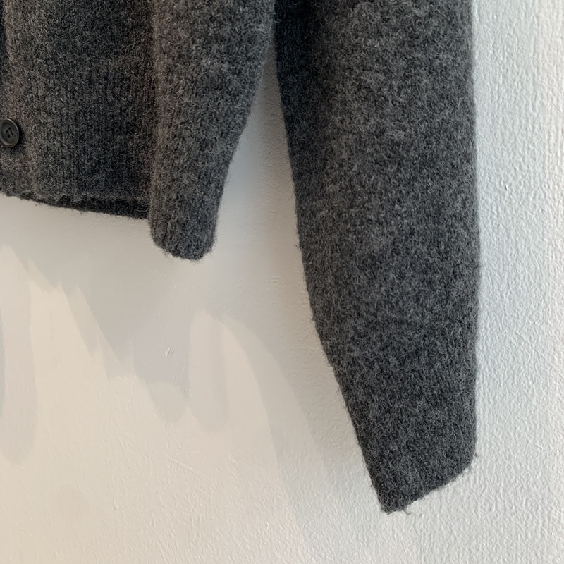 26FW Button SHAWL CARDIGAN