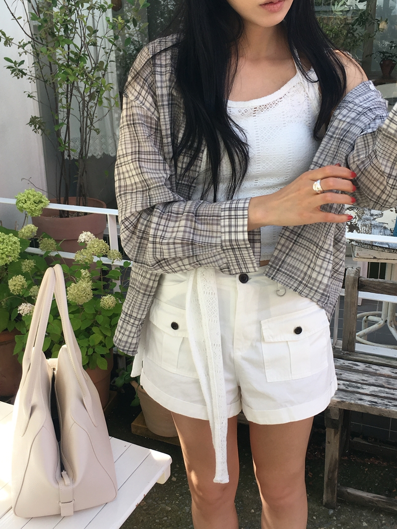 Punching Halterneck wrap Sleeveless