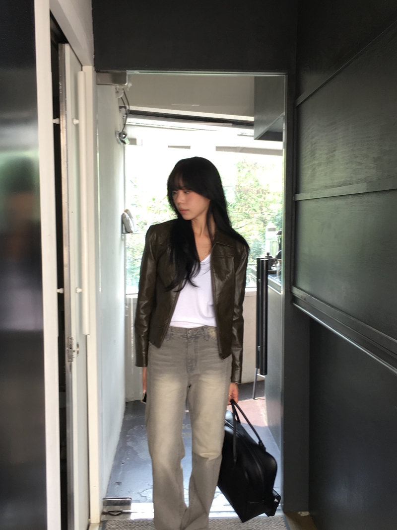 26FW LEATHER STANDARD JACKET *HQ