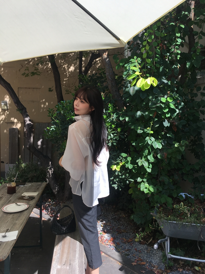 FW VARR HIGHNECK BLOUSE *premium