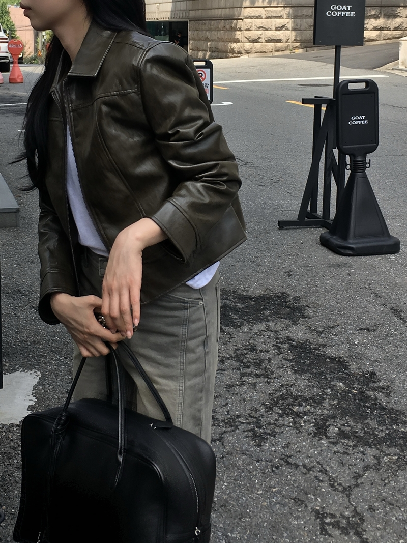 26FW LEATHER STANDARD JACKET *HQ
