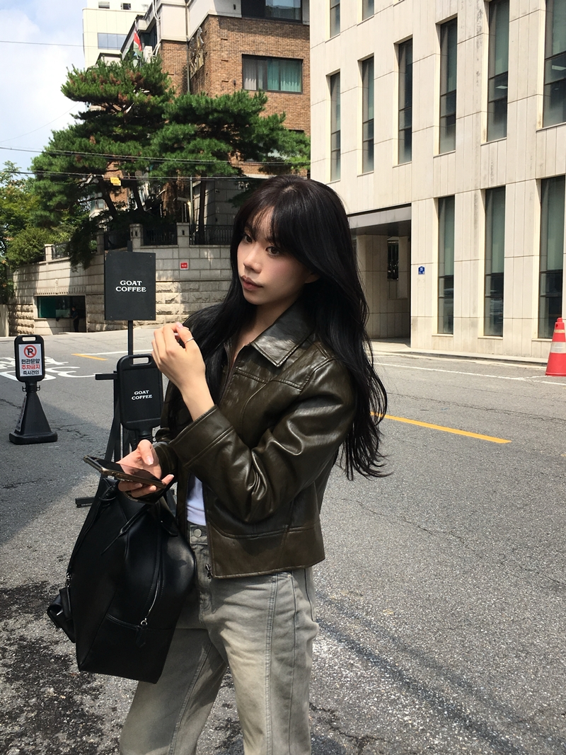 26FW LEATHER STANDARD JACKET *HQ