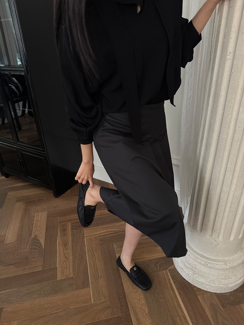 26FW Pleats MIDI SK *HQ (2COLOR)