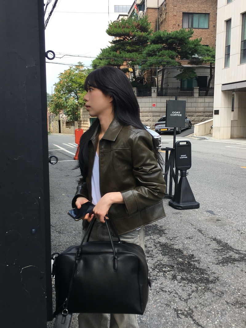 26FW LEATHER STANDARD JACKET *HQ