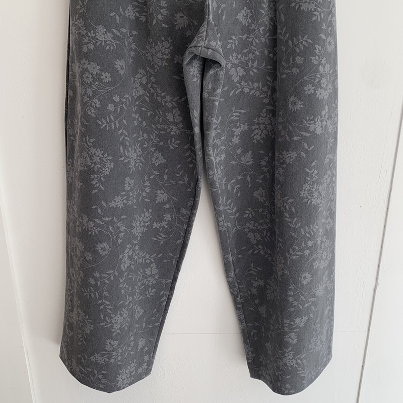 Flower pintuck denim PT