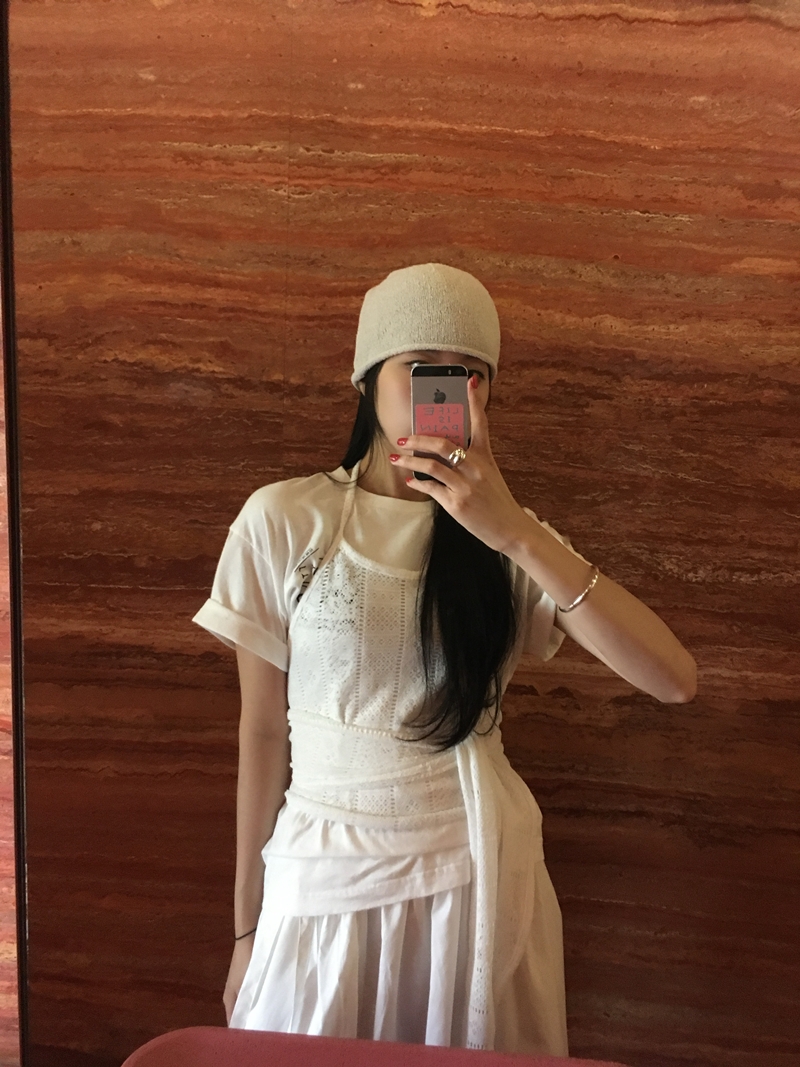 Punching Halterneck wrap Sleeveless