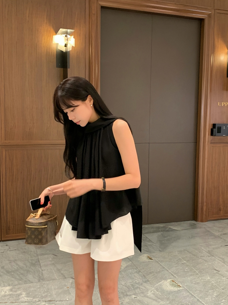 Brunch Tie wrap blouse