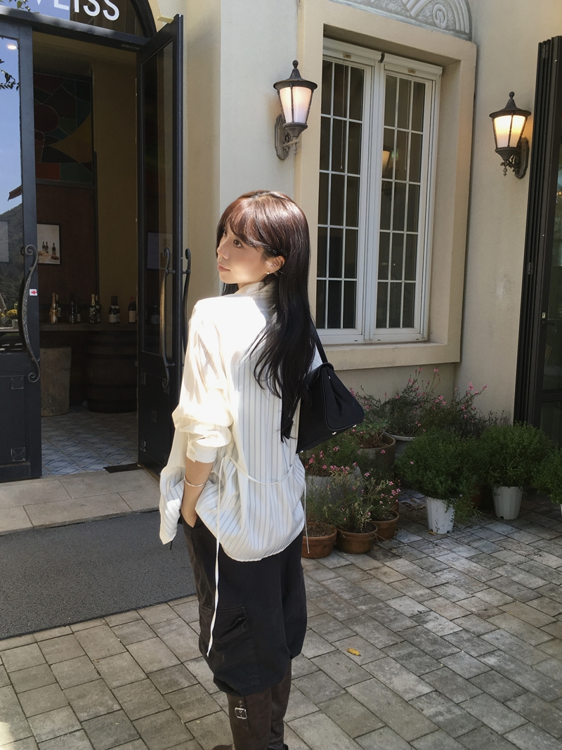 26FW STAIN ST WRAP SHIRT (2COLOR)