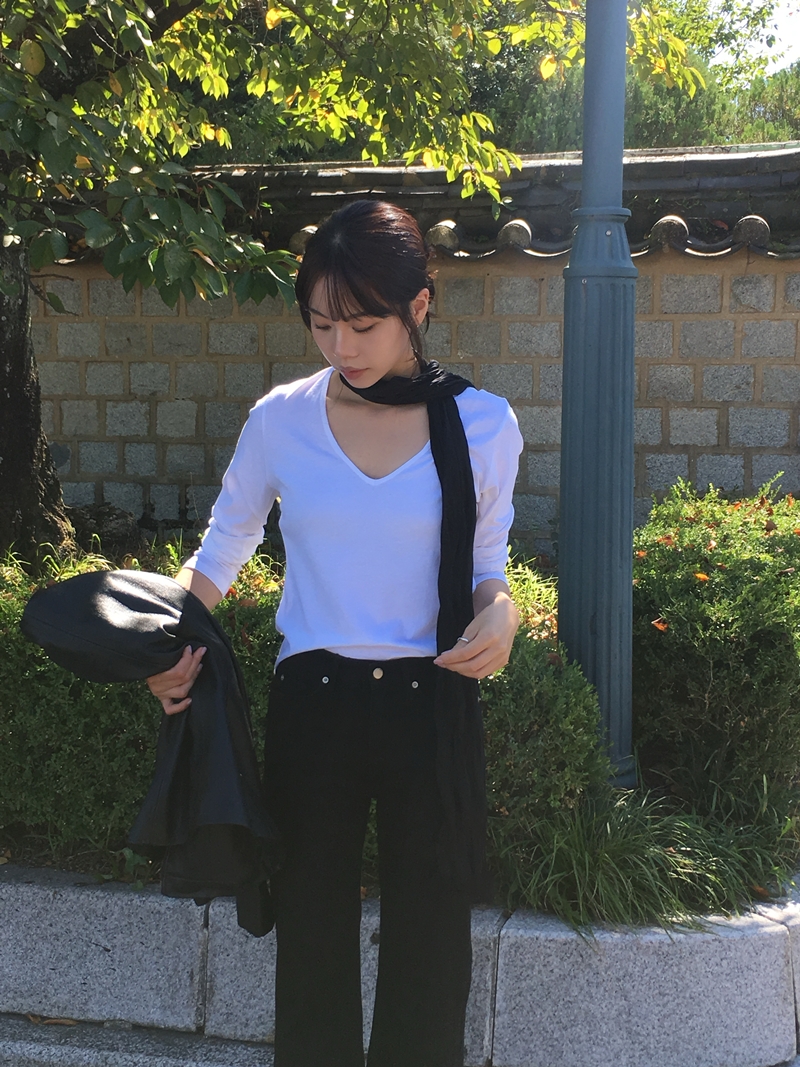 FW PLEATS MUFFLER (2COLOR)