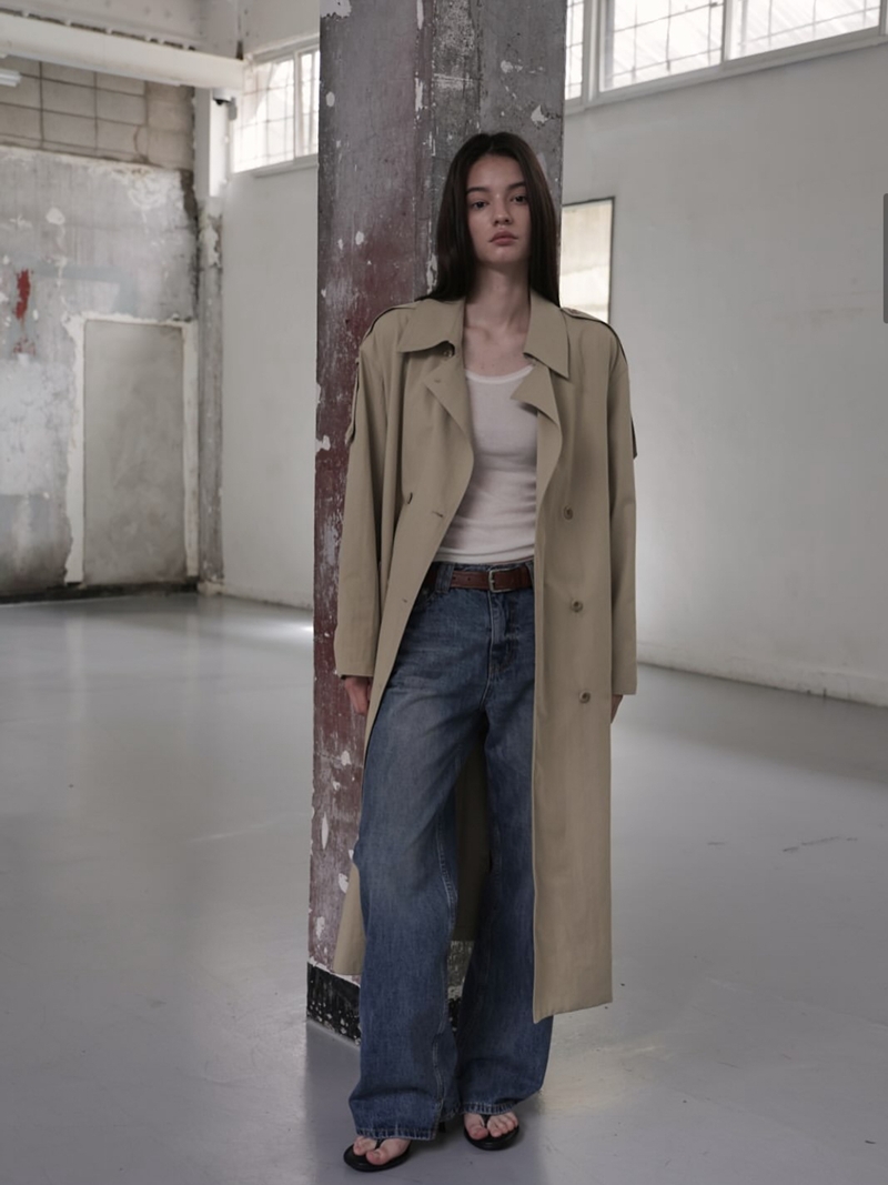 26FW HERITAGE MAXI Trench CT (3COLOR) *HQ