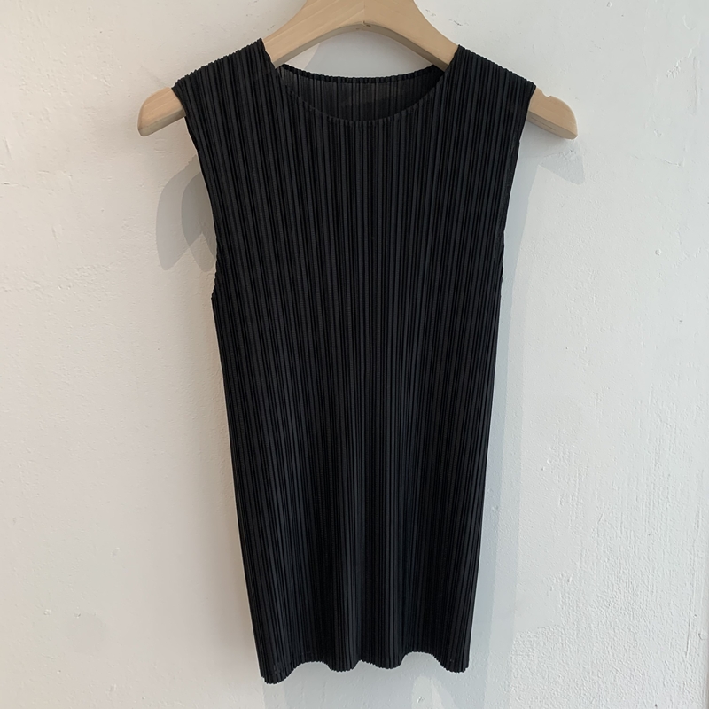 Rumie Pleats sleeveless *premium (3COLOR)