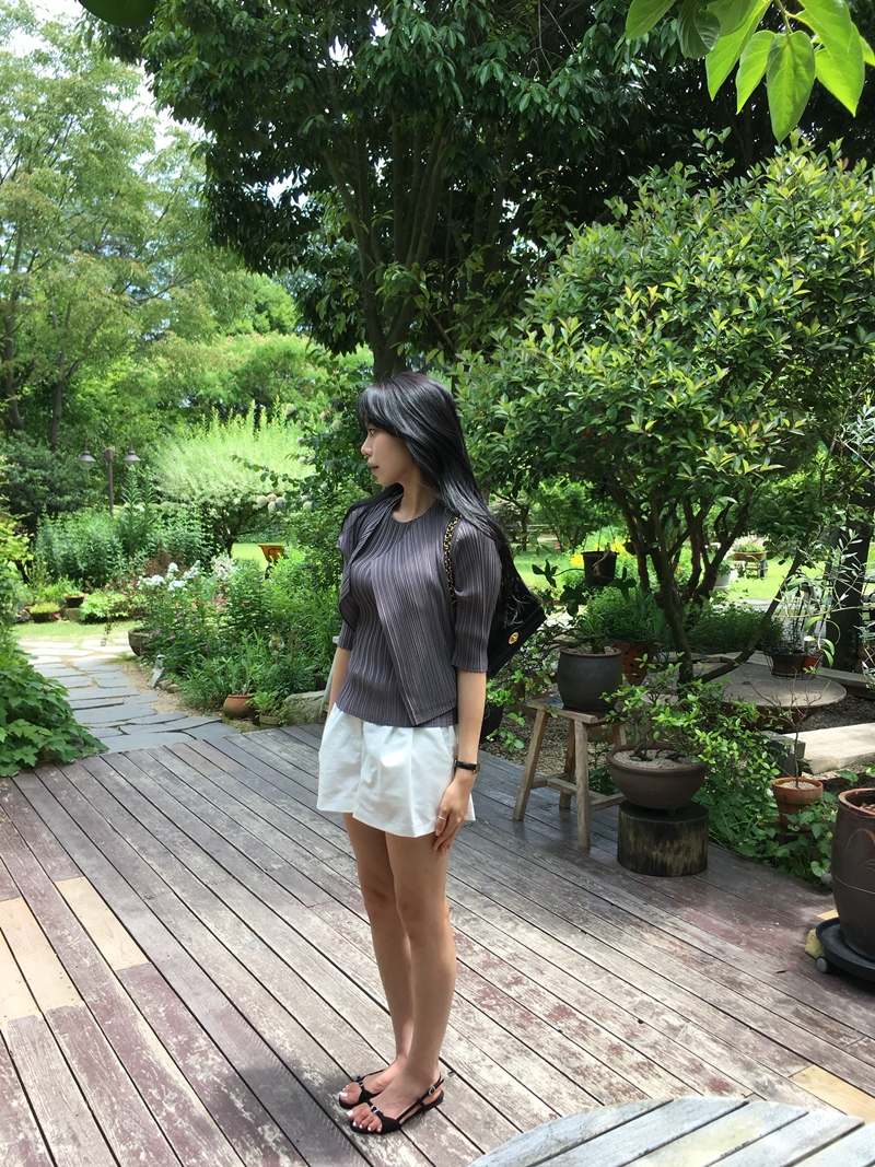 Rumie Pleats cardigan*premium (3COLOR)