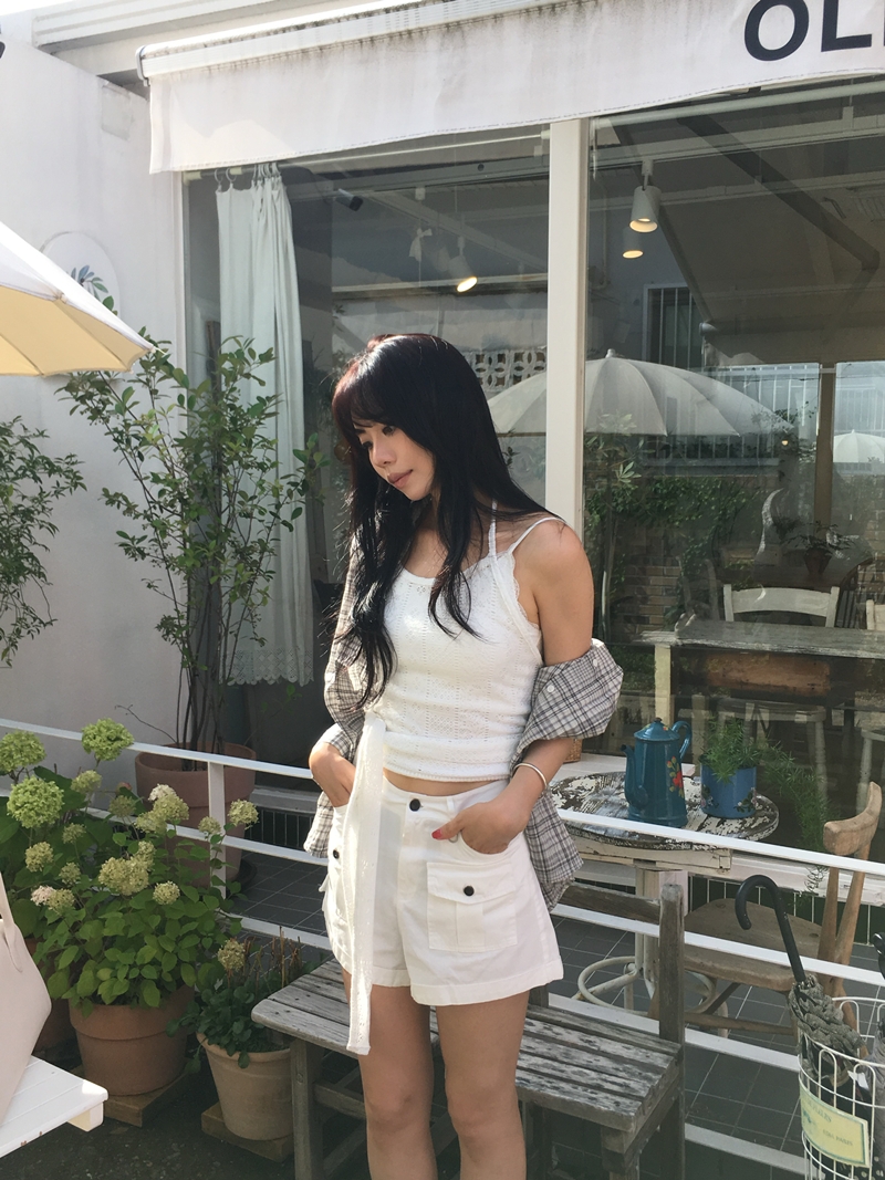 Punching Halterneck wrap Sleeveless