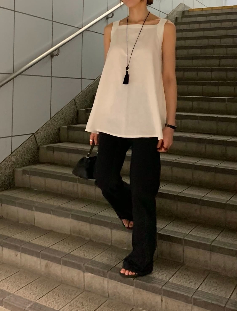 Ramon Linen Ribbon blouse (2COLOR)