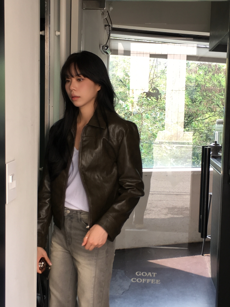 26FW LEATHER STANDARD JACKET *HQ