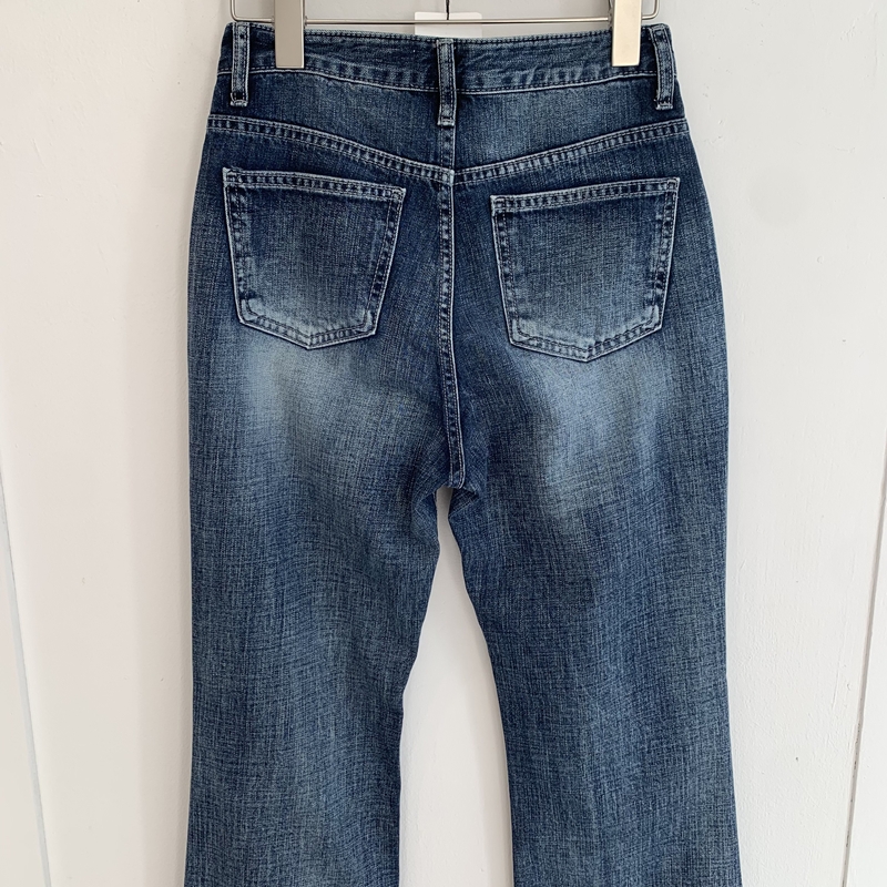 WASHING Deep boots cut Denim PT