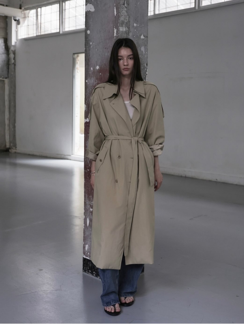 26FW HERITAGE MAXI Trench CT (3COLOR) *HQ