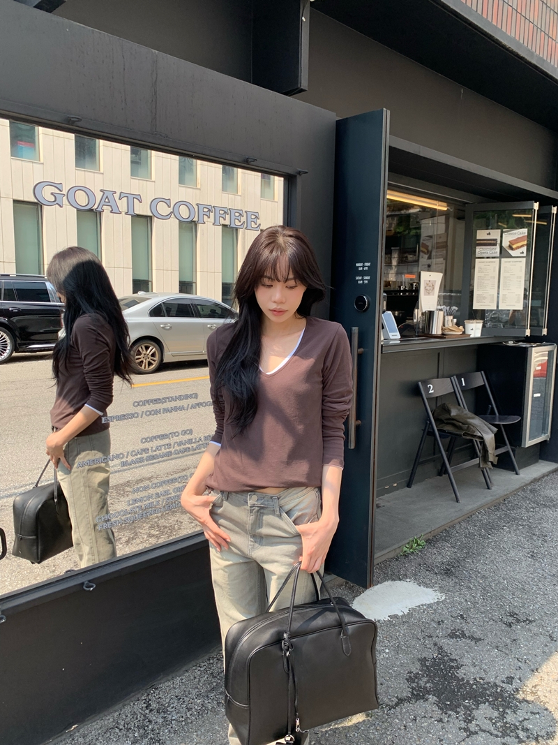 26FW MILD COTTON DEEP T-shirt (4COLOR)