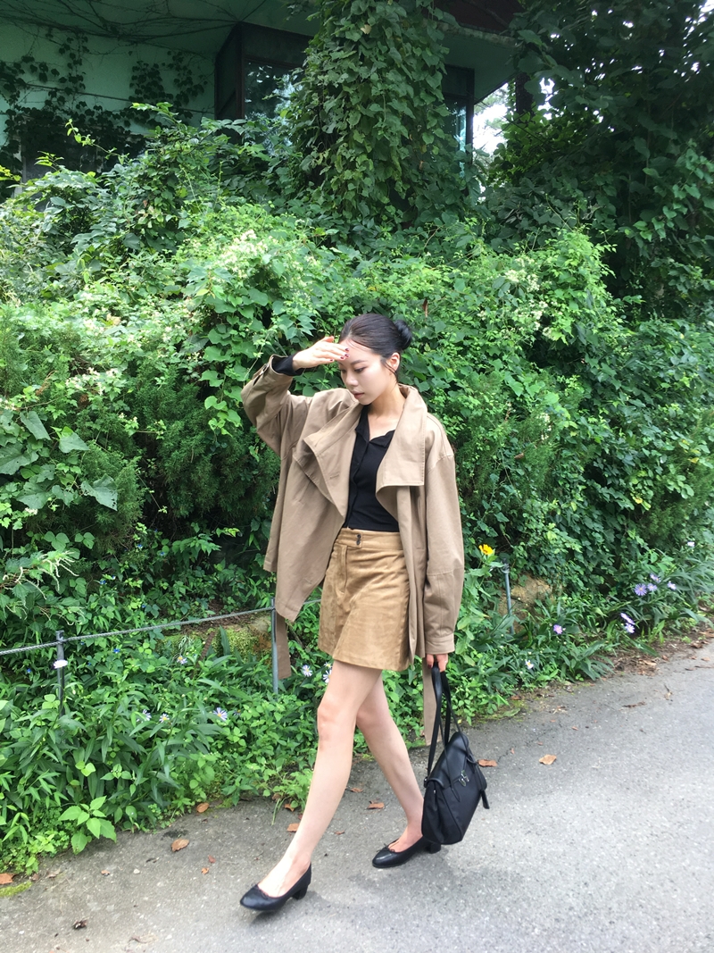 26FW SUEDE MIDI H-SK (2COLOR)