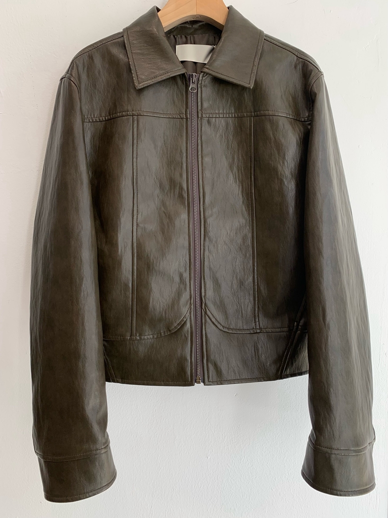 26FW LEATHER STANDARD JACKET *HQ
