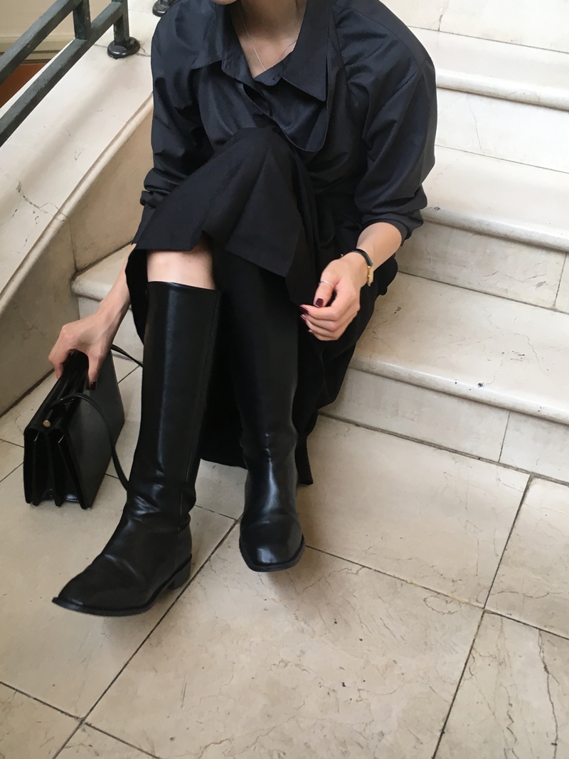 26FW Pleats MIDI SK *HQ (2COLOR)