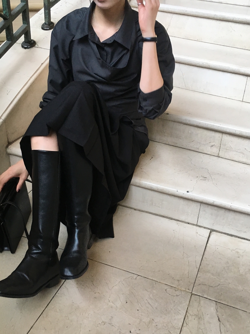 26FW Pleats MIDI SK *HQ (2COLOR)
