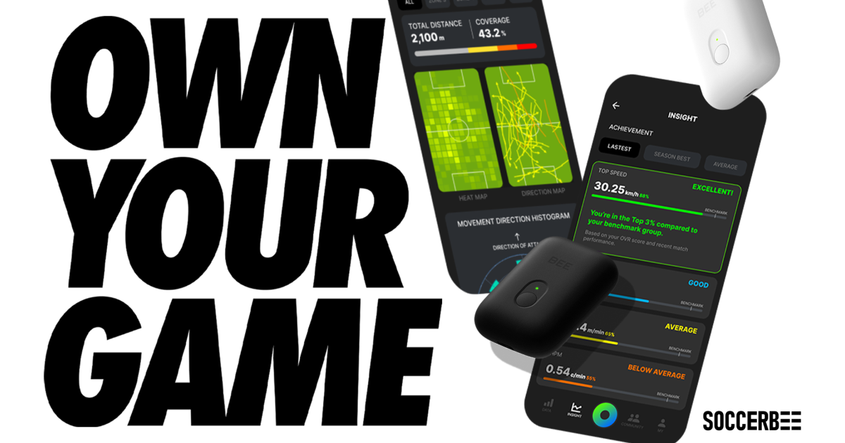 soccer bee GPS測定 SOCCERBEE GPS TRACKER レビュー！ - YouTube