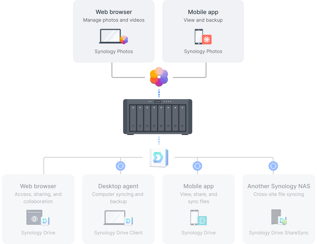 DS1825+ Synology Photos 활용 일러스트
