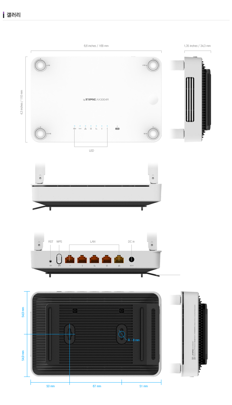 ipTIME AX3004R 모바일 iUX 앱을 통한 직관적인 네트워크 관리 이미지