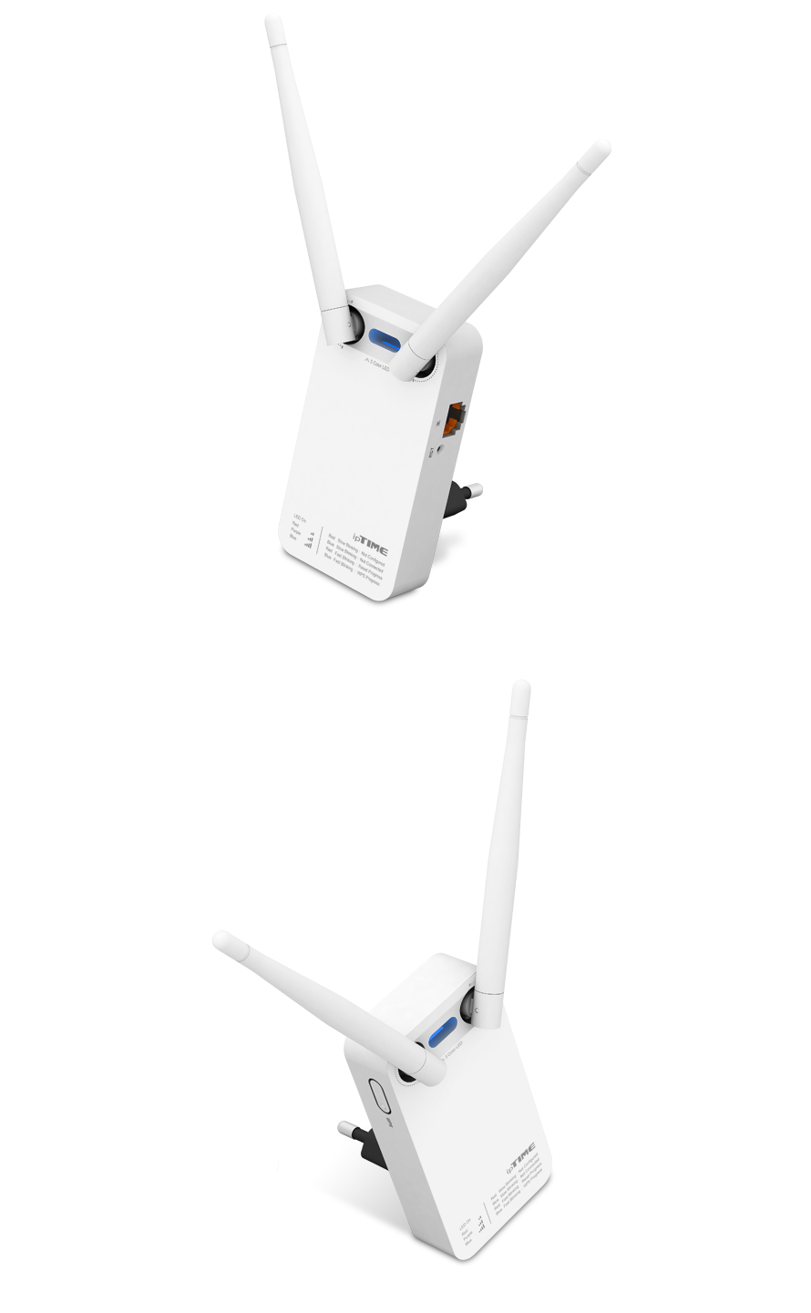 아이피타임 Extender-N300T Wi-Fi 신호 범위 확대 시연 이미지