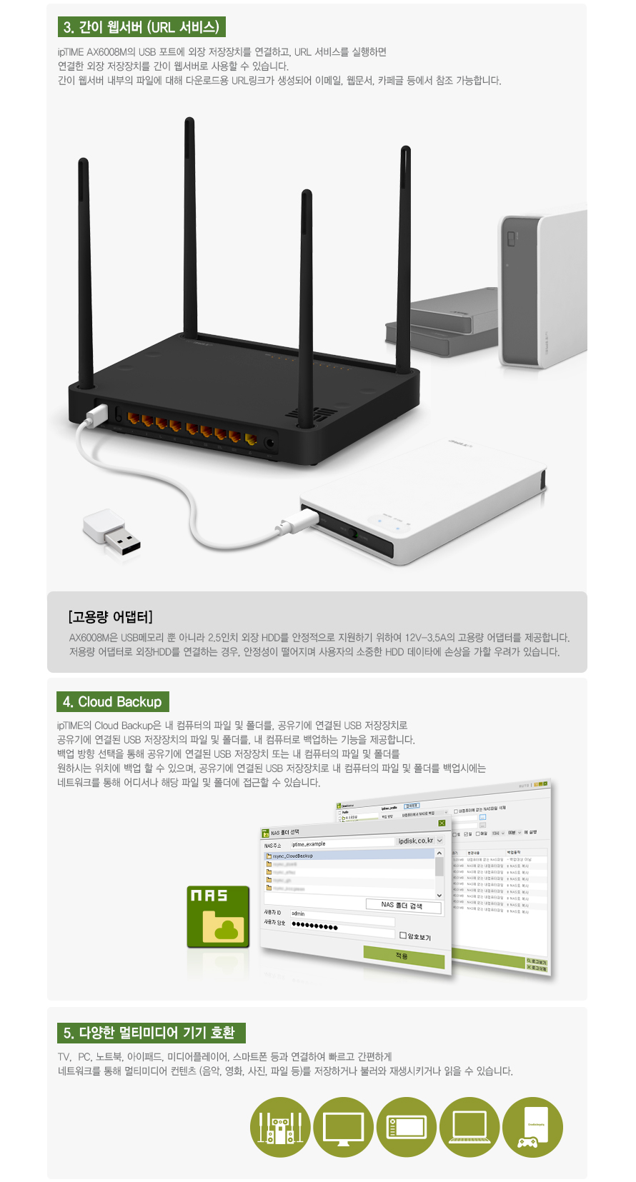 아이피타임 AX6000 유무선 공유기 AX6008M 설명 이미지14