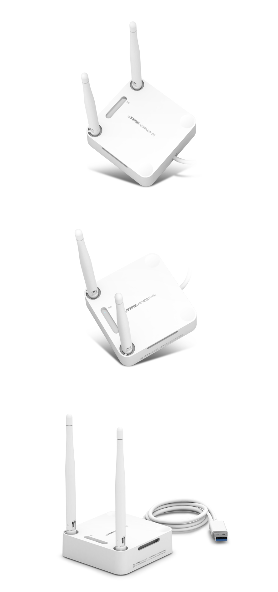 아이피타임 AX5400UA-6E 무선 랜카드 휴대용 소형 디자인 이미지