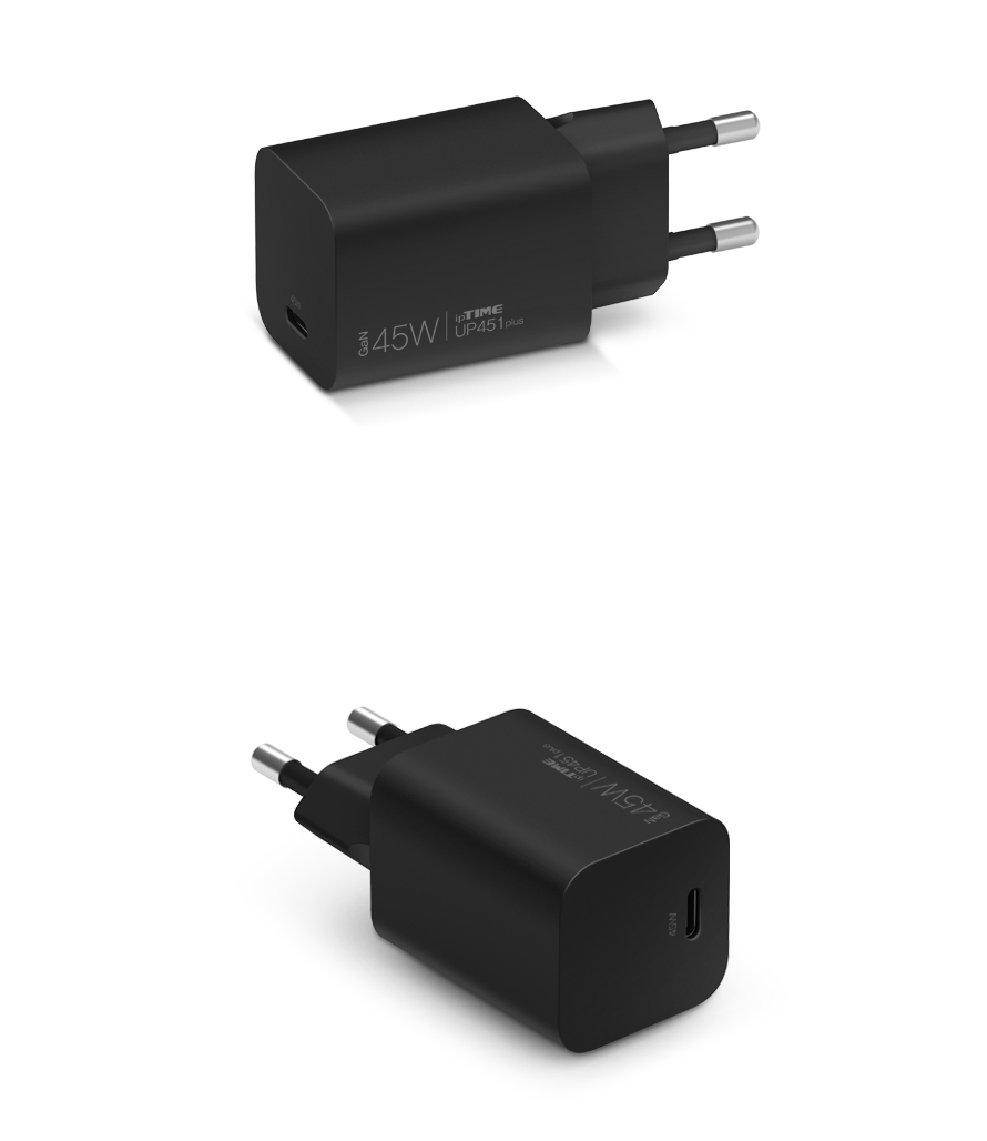 ipTIME UP451 PLUS GaN 충전기 발열 제어 기술 설명