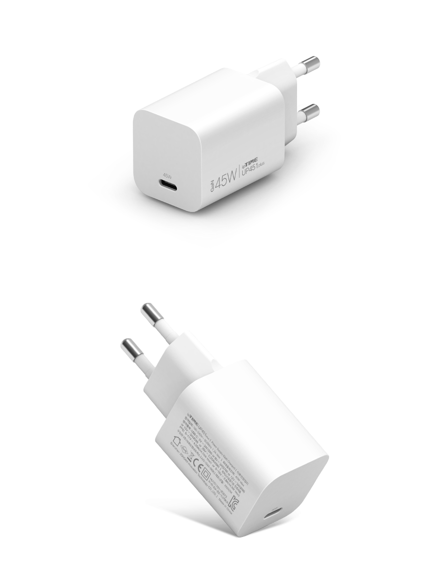 ipTIME UP451 PLUS GaN 반도체 기술 적용 설명 이미지