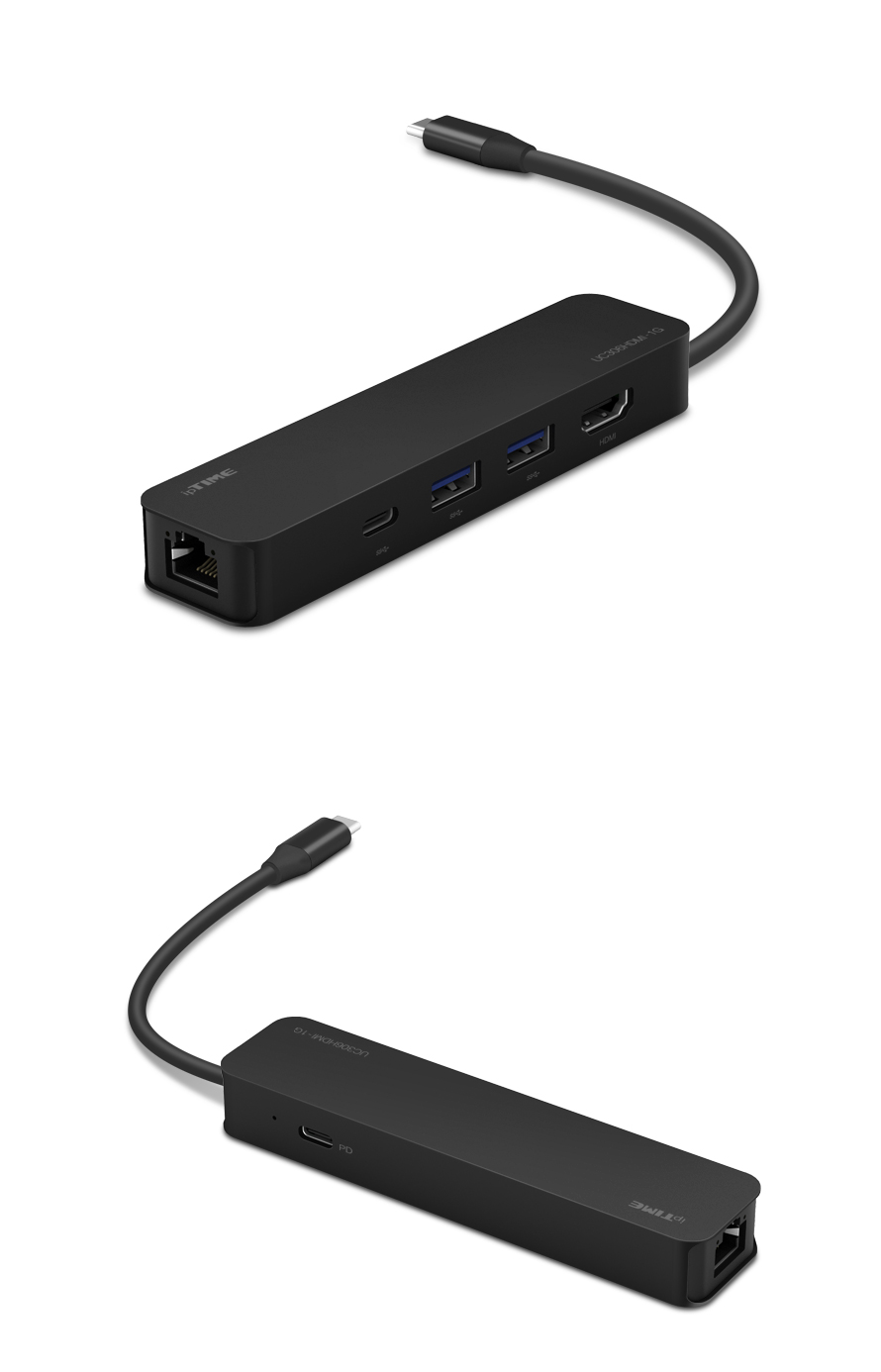 UC306HDMI-1G USB 3.1 멀티 허브 휴대용 크기 이미지