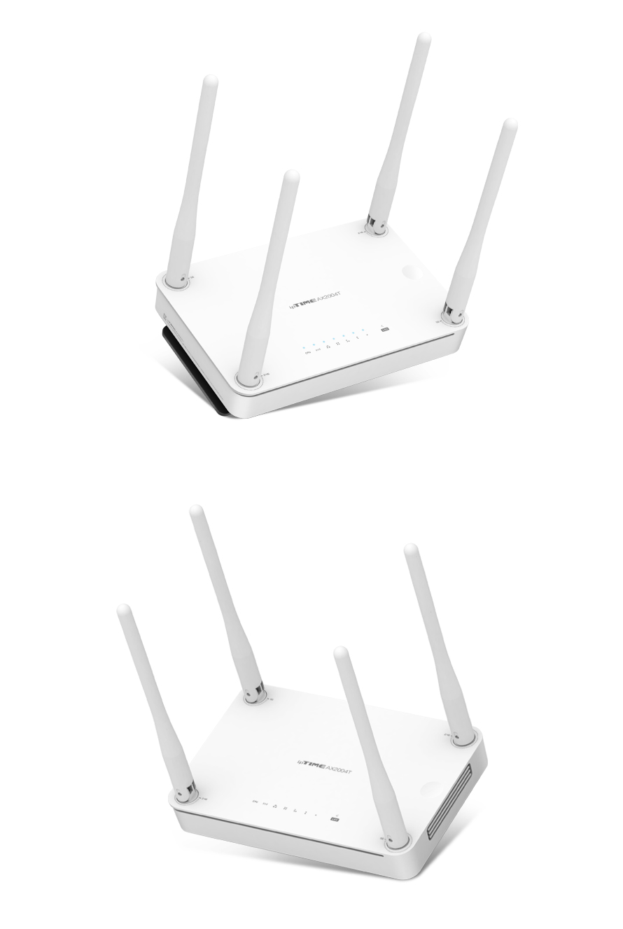 아이피타임 AX2004T Wi-Fi 6 공유기 작동 상태 이미지