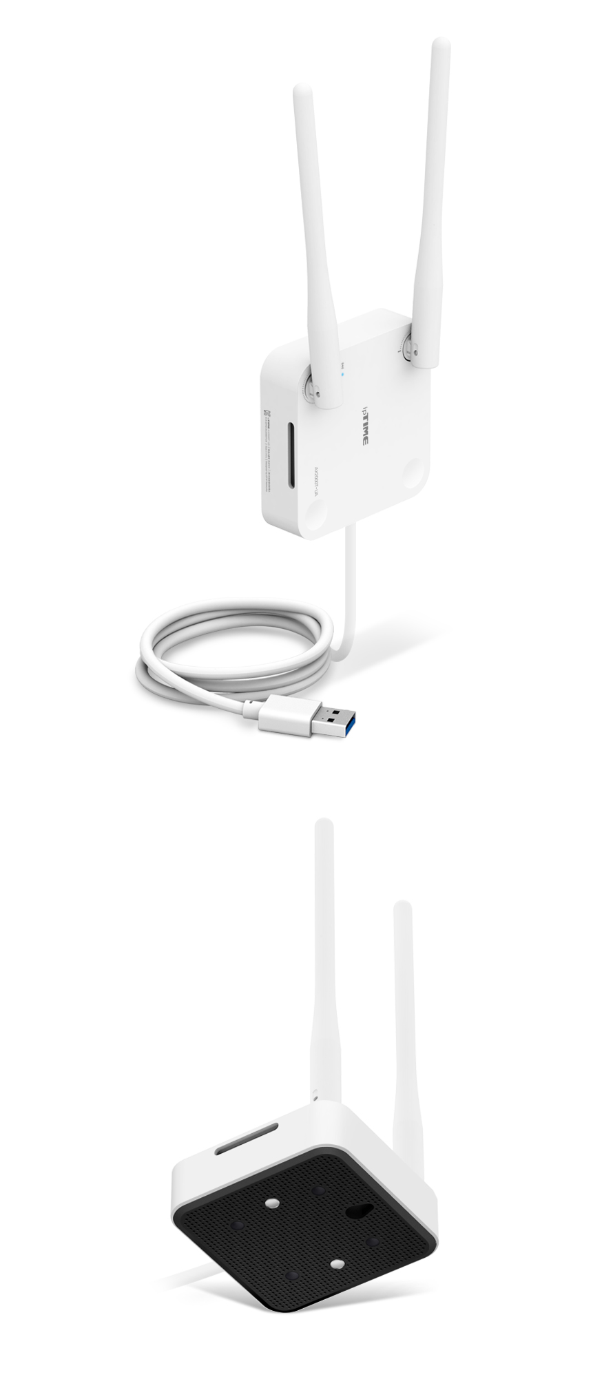 AX2000T-UA Wi-Fi 6 지원 USB 무선 랜카드 후면 디테일 이미지