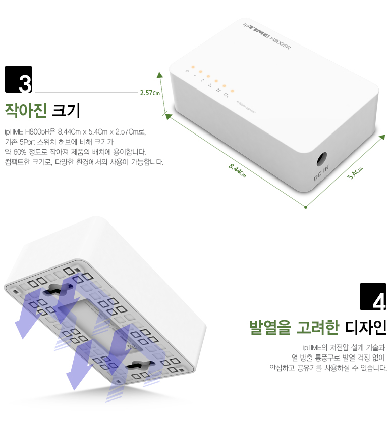 H8005R 주요 특징 상세 설명 이미지
